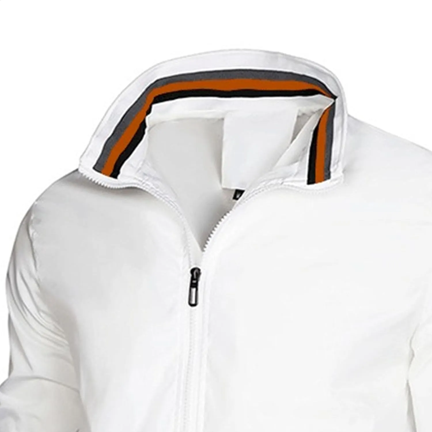 JEKE-DG Men's Relaxed Fit Lightweight Workout Jacket Casual Full Zip Outdoor Jackets Fashion Long Sleeve Solid Jacket Coat
