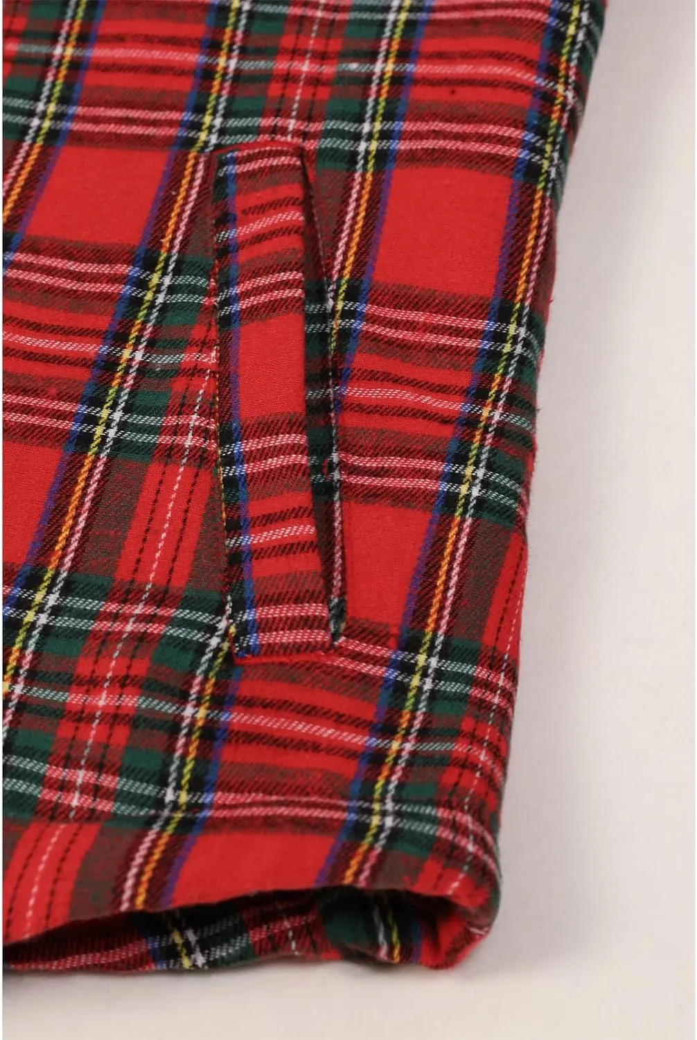 ZENTHACE Women's Flannel Shirt Jacket, Sherpa-Lined Plaid Shacket Jackets, Snap Button Down Outdoor Shirt
