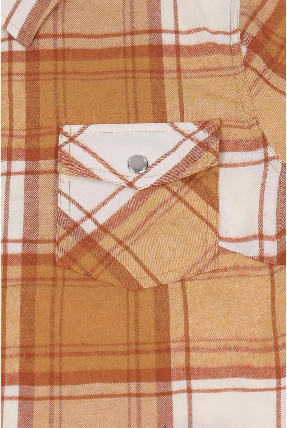 ZENTHACE Women's Flannel Shirt Jacket, Sherpa-Lined Plaid Shacket Jackets, Snap Button Down Outdoor Shirt